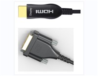 HDMI TO DVI 光纖線、高清HDMI視頻光纖線、DVI轉HDMI工程視頻線、HDMI光纜、無損傳輸光纖線、光纖轉接線、 DVI 光纜、光纖視頻傳輸、HDMI轉接線、光纖線供應商、光纜源頭廠家、工業級高清線、10M-300M超長光纖線工程視頻布線必備組件